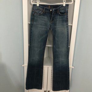 7FAM bootleg jean, size 26, Flynt style
